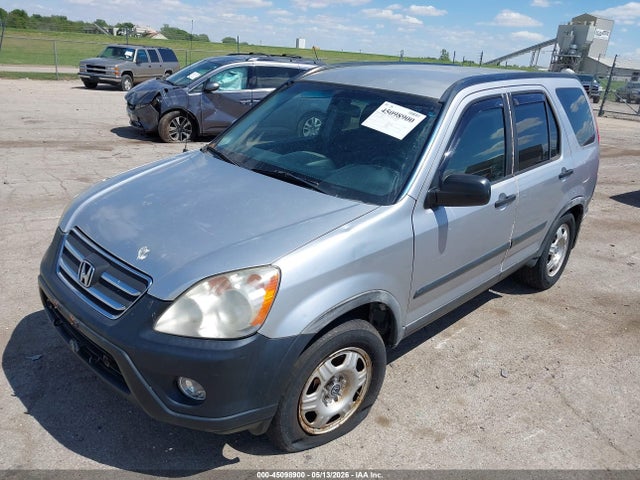 2005 Honda Cr-v Lx მანქანა იყიდება აუქციონზე, vin: JHLRD78585C058225, აუქციონის ნომერი: 45098900