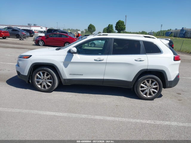 2016 Jeep Cherokee Limited მანქანა იყიდება აუქციონზე, vin: 1C4PJLDS5GW159449, აუქციონის ნომერი: 45098994