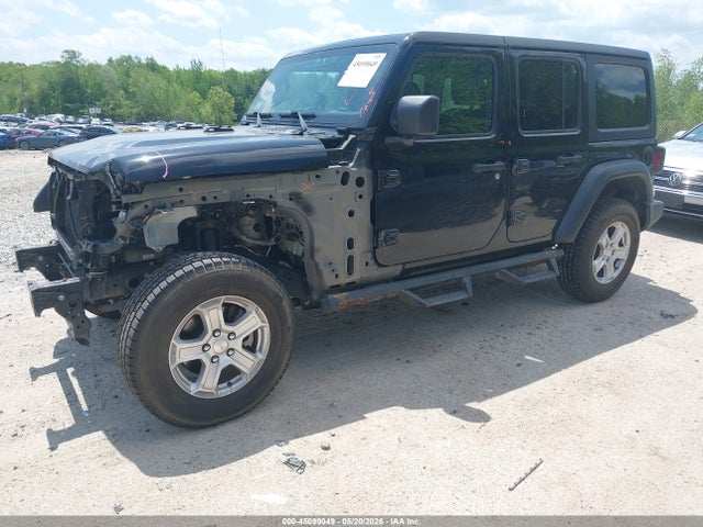 2020 Jeep Wrangler Unlimited Sport S 4x4 მანქანა იყიდება აუქციონზე, vin: 1C4HJXDN8LW209065, აუქციონის ნომერი: 45099049