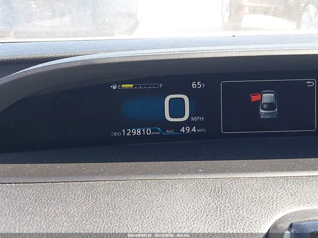 45099124 :رقم المزاد ، JTDKBRFU5H3029411 vin ، 2017 Toyota Prius Two مزاد بيع