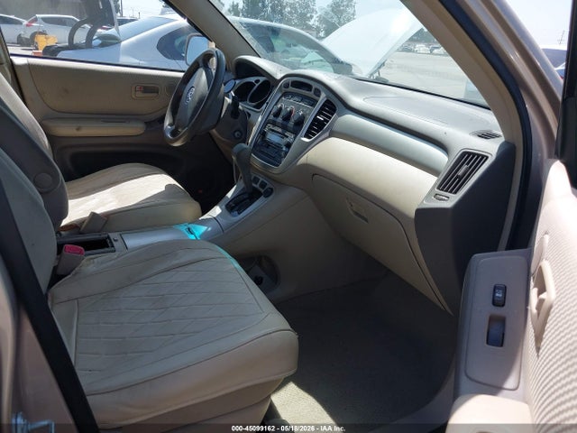 2005 Toyota Highlander V6 მანქანა იყიდება აუქციონზე, vin: JTEDP21A050083108, აუქციონის ნომერი: 45099162