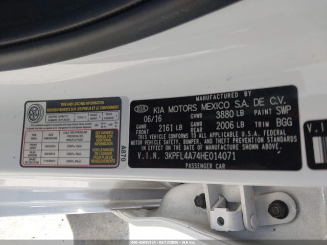 KIA FORTE LX 2017 3KPFL4A74HE014071 Image 9