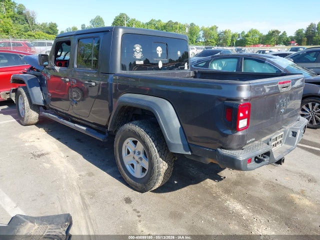 2020 Jeep Gladiator Sport S 4x4 მანქანა იყიდება აუქციონზე, vin: 1C6HJTAG0LL140198, აუქციონის ნომერი: 45099180
