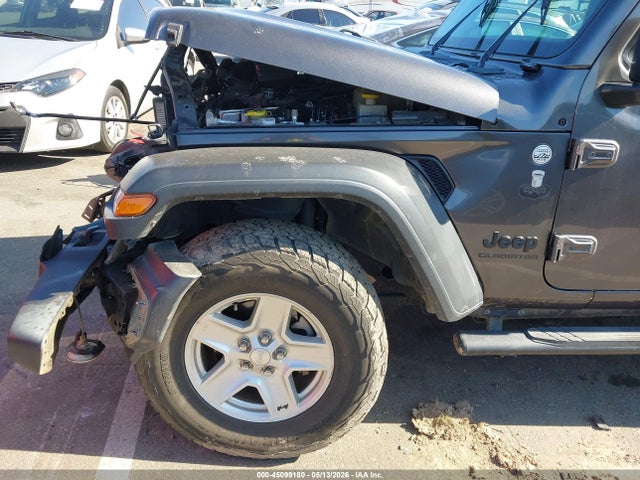 2020 Jeep Gladiator Sport S 4x4 მანქანა იყიდება აუქციონზე, vin: 1C6HJTAG0LL140198, აუქციონის ნომერი: 45099180