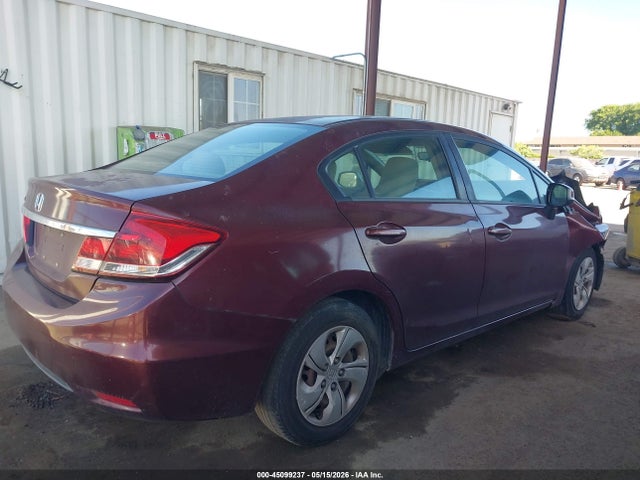 Продаж на аукціоні авто 2013 Honda Civic Lx, vin: 2HGFB2F56DH523979, номер лоту: 45099237