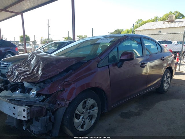 Продаж на аукціоні авто 2013 Honda Civic Lx, vin: 2HGFB2F56DH523979, номер лоту: 45099237
