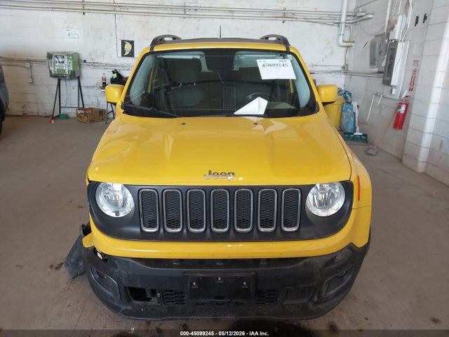 2016 Jeep Renegade Latitude მანქანა იყიდება აუქციონზე, vin: ZACCJBBT2GPD57861, აუქციონის ნომერი: 45099245