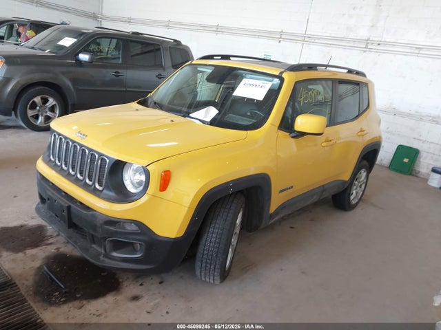 2016 Jeep Renegade Latitude მანქანა იყიდება აუქციონზე, vin: ZACCJBBT2GPD57861, აუქციონის ნომერი: 45099245