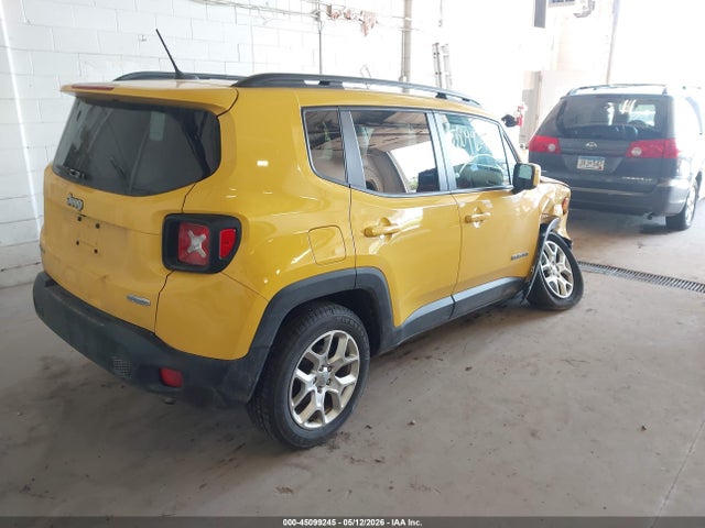 2016 Jeep Renegade Latitude მანქანა იყიდება აუქციონზე, vin: ZACCJBBT2GPD57861, აუქციონის ნომერი: 45099245