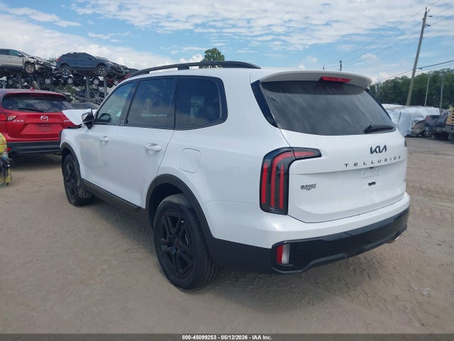 2025 Kia Telluride Sx X-line მანქანა იყიდება აუქციონზე, vin: 5XYP5DGC8SG735118, აუქციონის ნომერი: 45099253