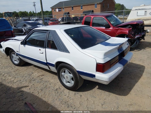 Aukcja sprzedaży 1986 Ford Mustang Lx/gt, vin: 1FABP28M1GF301560, numer aukcji: 45099284