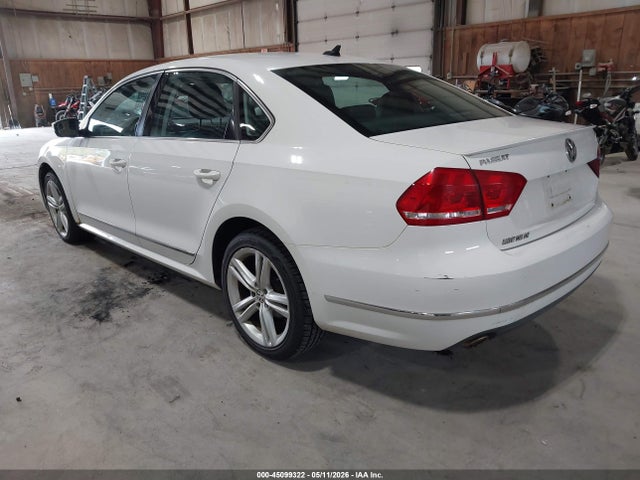 45099322 :رقم المزاد ، 1VWCN7A38DC101076 vin ، 2013 Volkswagen Passat 2.0l Tdi Sel Premium مزاد بيع