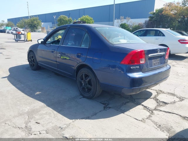 45099347 :رقم المزاد ، JHMES26732S002203 vin ، 2002 Honda Civic Ex مزاد بيع