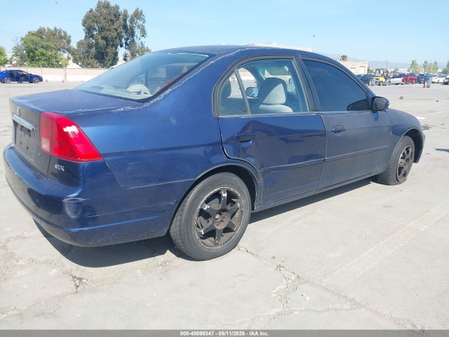 45099347 :رقم المزاد ، JHMES26732S002203 vin ، 2002 Honda Civic Ex مزاد بيع