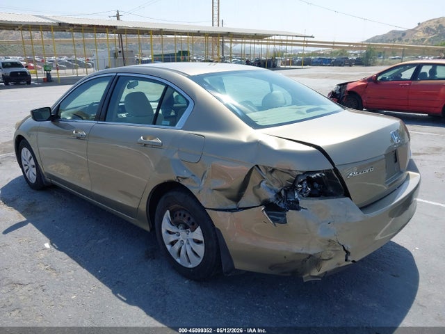 Продажа на аукционе авто 2010 Honda Accord 2.4 Lx, vin: 1HGCP2F38AA153437, номер лота: 45099352