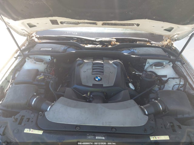 45099374 :رقم المزاد ، WBAHN83586DT59928 vin ، 2006 Bmw 750li مزاد بيع