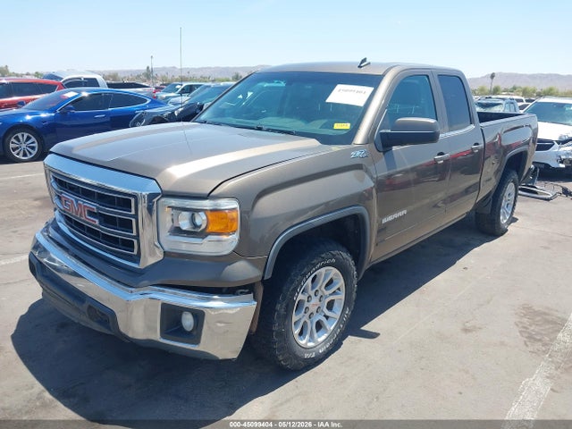 45099404 :رقم المزاد ، 1GTV2UECXEZ249340 vin ، 2014 Gmc Sierra 1500 Sle مزاد بيع
