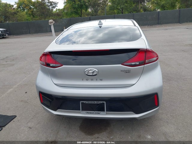 Aukcja sprzedaży 2018 Hyundai Ioniq Hybrid Blue, vin: KMHC65LC5JU097586, numer aukcji: 45099420