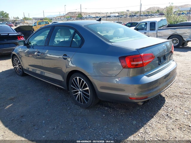2015 Volkswagen Jetta 1.8t Sport მანქანა იყიდება აუქციონზე, vin: 3VWD17AJ8FM420185, აუქციონის ნომერი: 45099425