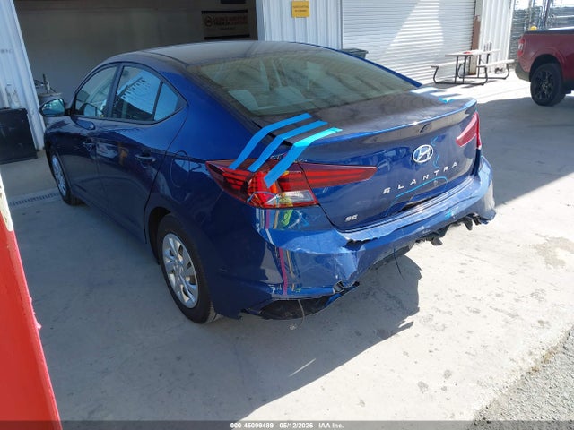 2020 Hyundai Elantra Se მანქანა იყიდება აუქციონზე, vin: 5NPD74LF3LH612687, აუქციონის ნომერი: 45099489