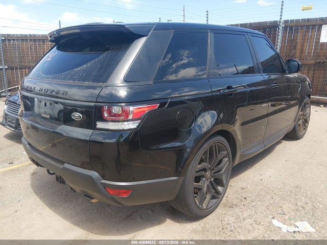 2015 Land Rover Range Rover Sport 5.0l V8 Supercharged მანქანა იყიდება აუქციონზე, vin: SALWR2TF7FA518288, აუქციონის ნომერი: 45099532
