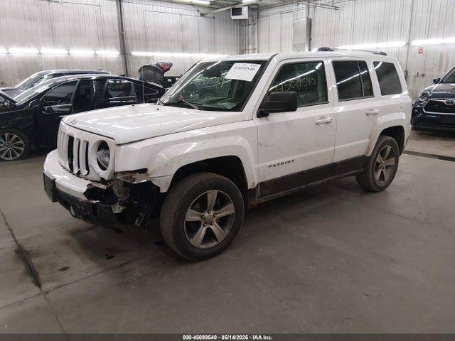 2016 Jeep Patriot High Altitude Edition მანქანა იყიდება აუქციონზე, vin: 1C4NJRFB9GD654692, აუქციონის ნომერი: 45099540