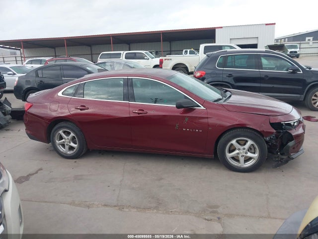 45099585 :رقم المزاد ، 1G1ZB5ST8GF274066 vin ، 2016 Chevrolet Malibu Ls مزاد بيع