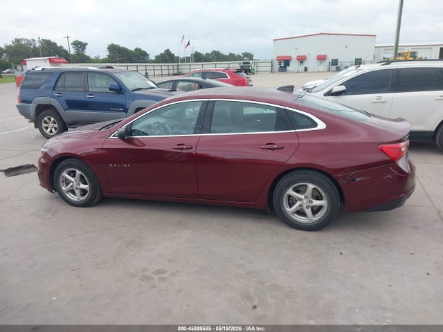 45099585 :رقم المزاد ، 1G1ZB5ST8GF274066 vin ، 2016 Chevrolet Malibu Ls مزاد بيع