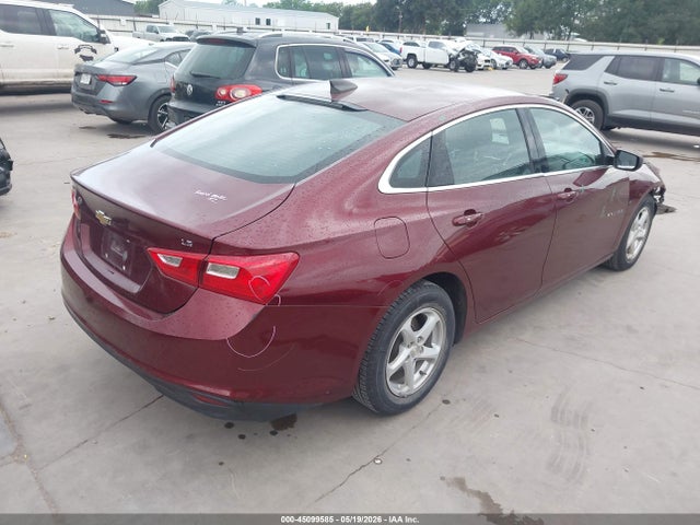 45099585 :رقم المزاد ، 1G1ZB5ST8GF274066 vin ، 2016 Chevrolet Malibu Ls مزاد بيع