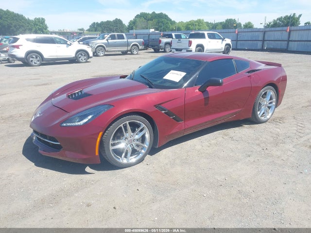 2016 Chevrolet Corvette Stingray Z51 მანქანა იყიდება აუქციონზე, vin: 1G1YH2D7XG5122434, აუქციონის ნომერი: 45099626