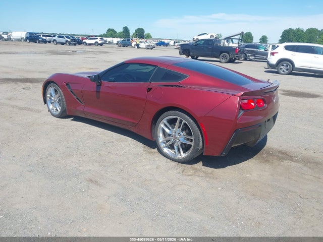 2016 Chevrolet Corvette Stingray Z51 მანქანა იყიდება აუქციონზე, vin: 1G1YH2D7XG5122434, აუქციონის ნომერი: 45099626