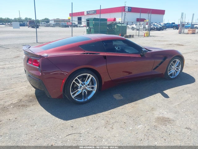 2016 Chevrolet Corvette Stingray Z51 მანქანა იყიდება აუქციონზე, vin: 1G1YH2D7XG5122434, აუქციონის ნომერი: 45099626