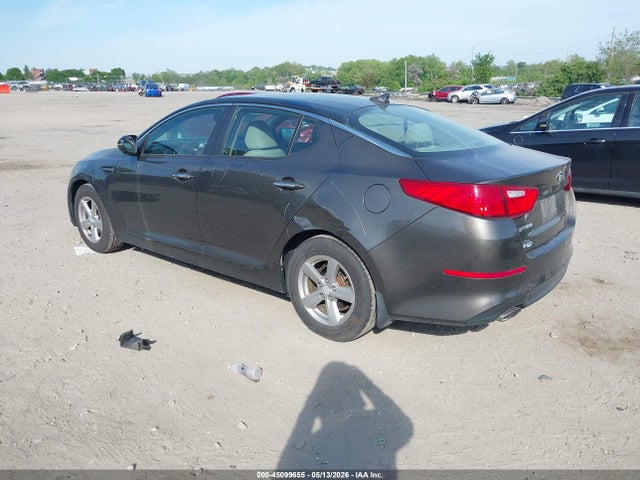 2014 Kia Optima Lx მანქანა იყიდება აუქციონზე, vin: 5XXGM4A77EG275165, აუქციონის ნომერი: 45099655