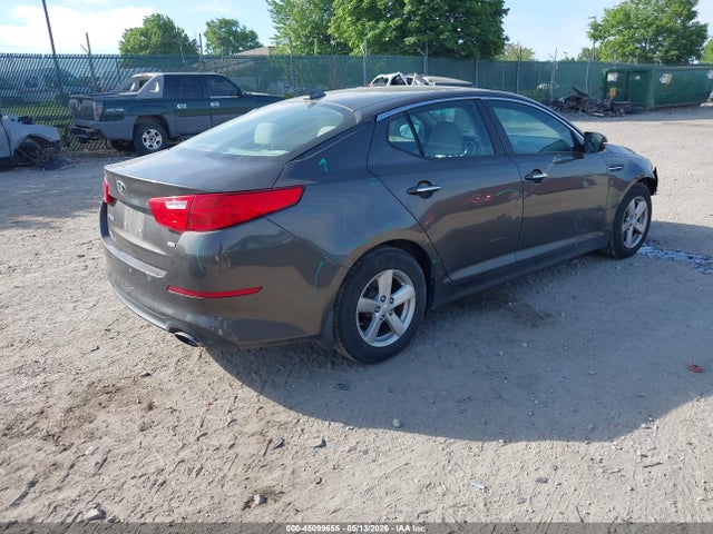 2014 Kia Optima Lx მანქანა იყიდება აუქციონზე, vin: 5XXGM4A77EG275165, აუქციონის ნომერი: 45099655