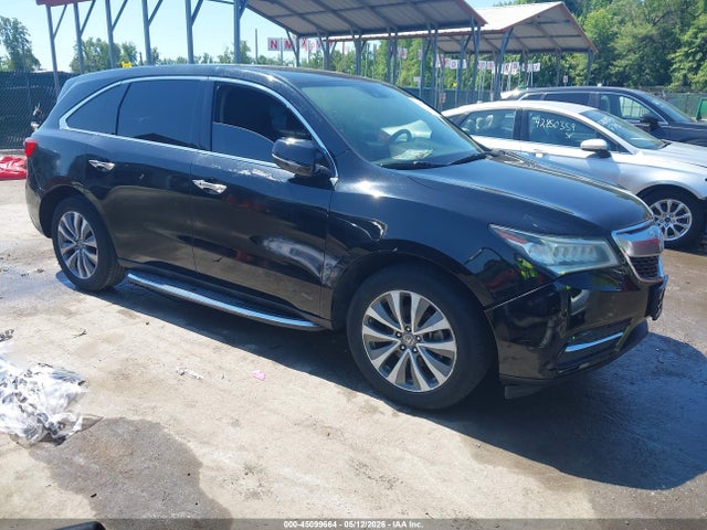 45099664 :رقم المزاد ، 5FRYD4H47FB028327 vin ، 2015 Acura Mdx Technology Package مزاد بيع