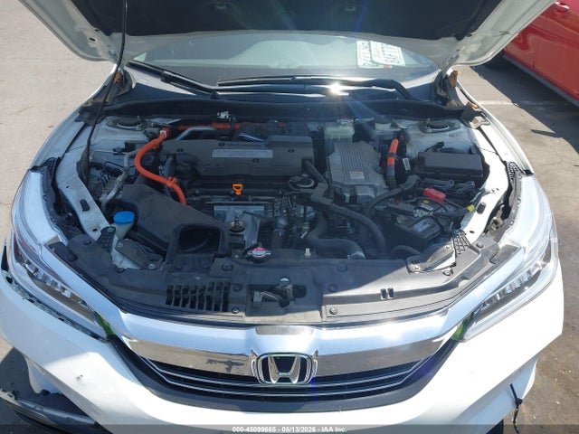 2017 Honda Accord Hybrid Touring მანქანა იყიდება აუქციონზე, vin: JHMCR6F77HC030101, აუქციონის ნომერი: 45099665