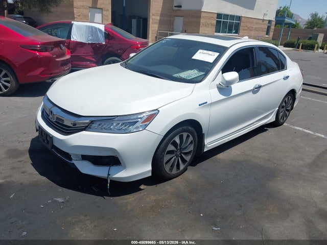 2017 Honda Accord Hybrid Touring მანქანა იყიდება აუქციონზე, vin: JHMCR6F77HC030101, აუქციონის ნომერი: 45099665