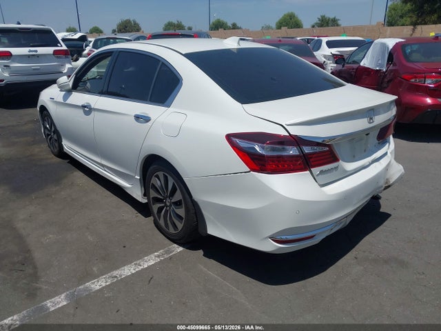 2017 Honda Accord Hybrid Touring მანქანა იყიდება აუქციონზე, vin: JHMCR6F77HC030101, აუქციონის ნომერი: 45099665