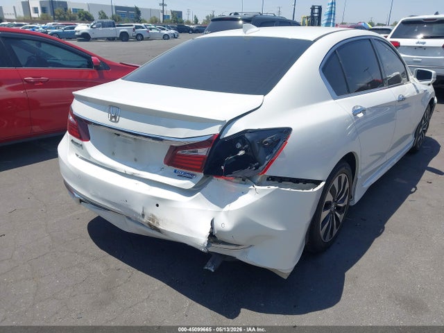 2017 Honda Accord Hybrid Touring მანქანა იყიდება აუქციონზე, vin: JHMCR6F77HC030101, აუქციონის ნომერი: 45099665