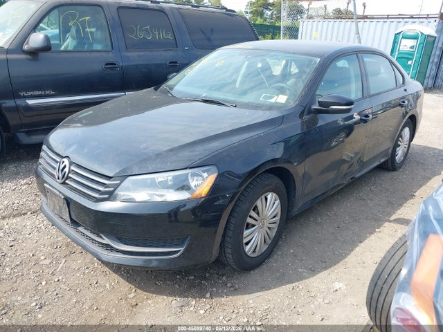 2015 Volkswagen Passat 1.8t S მანქანა იყიდება აუქციონზე, vin: 1VWAT7A33FC063689, აუქციონის ნომერი: 45099740