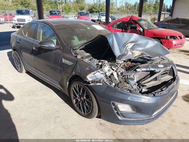 2014 Kia Optima Hybrid Lx მანქანა იყიდება აუქციონზე, vin: KNAGM4AD2E5062938, აუქციონის ნომერი: 45099789