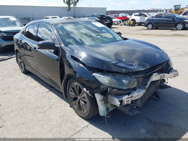 45099801 :رقم المزاد ، SHHFK7H50HU428031 vin ، 2017 Honda Civic Ex مزاد بيع