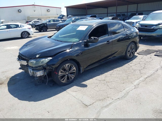 45099801 :رقم المزاد ، SHHFK7H50HU428031 vin ، 2017 Honda Civic Ex مزاد بيع