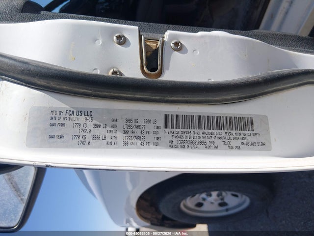 RAM 1500 Tradesman 2016 1C6RR7KG9GS108655 Image 9