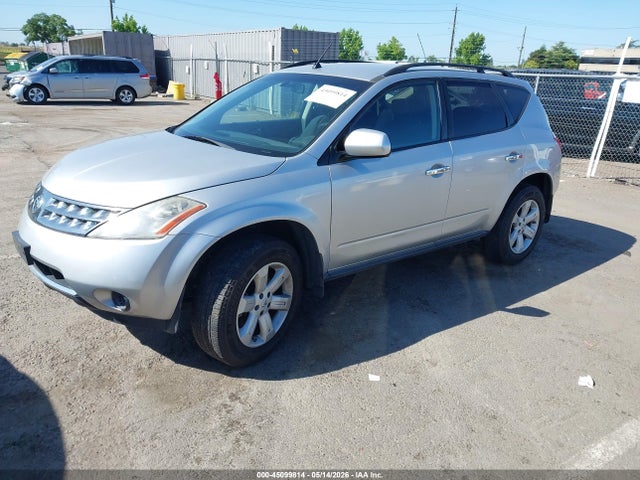 Aukcja sprzedaży 2007 Nissan Murano S, vin: JN8AZ08T67W532163, numer aukcji: 45099814