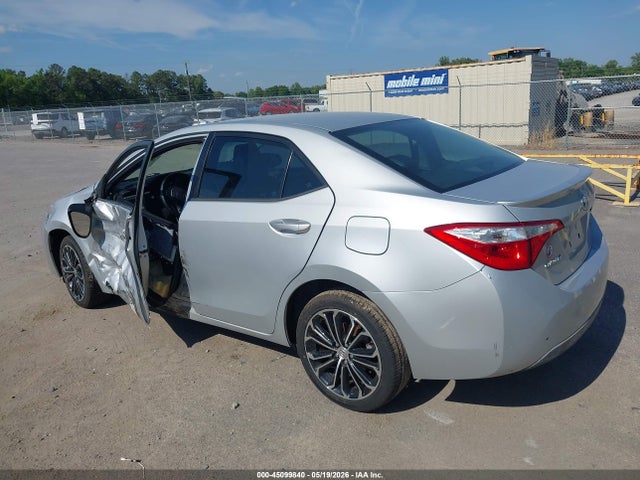 Продаж на аукціоні авто 2015 Toyota Corolla S Plus, vin: 2T1BURHE5FC316185, номер лоту: 45099840