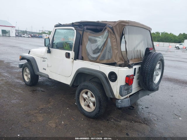 Продажа на аукционе авто 2001 Jeep Wrangler Sport, vin: 1J4FA49S31P363866, номер лота: 45099853