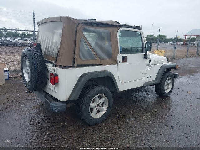 Продажа на аукционе авто 2001 Jeep Wrangler Sport, vin: 1J4FA49S31P363866, номер лота: 45099853