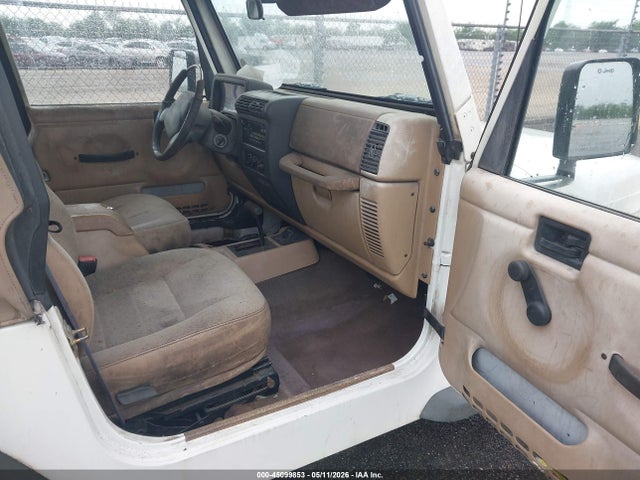 Продажа на аукционе авто 2001 Jeep Wrangler Sport, vin: 1J4FA49S31P363866, номер лота: 45099853