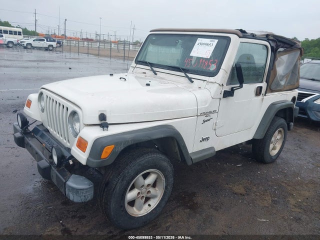 Продажа на аукционе авто 2001 Jeep Wrangler Sport, vin: 1J4FA49S31P363866, номер лота: 45099853